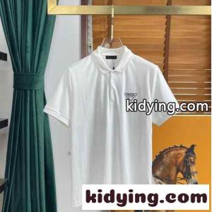 上品 着心地いい プラダ コピーブランド 半袖tシャツ コピーメンズ カジュアル ビジネス ポロシャツkid26rS9vGn