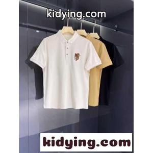 TB タイガー ロゴ ポロシャツ バーバリー コピーブランド 半袖Tシャツ コピー シルケット コットン 快適 トップスkid26jqqu8v