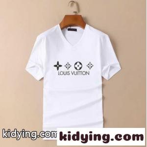 飽きのこない ロゴ プリント 上品 大きいサイズ ルイ・ヴィトン tシャツ コピー 半袖 カジュアル トップスkid26XDOjyC