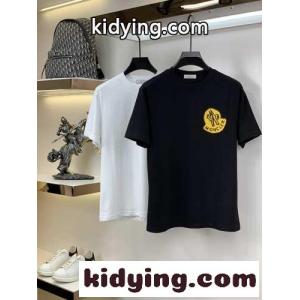 ユニセックス ゆったり 人気 プリント 半袖 春夏 トップス モンクレール ブランド コピー tシャツ コピー 快適 クルーネックkid265PTXze