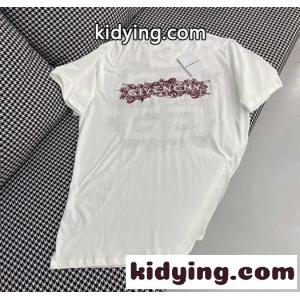 ベーシック カジュアル おしゃれ ロゴ ジバンシィ ブランド コピー Tシャツ コピー 半袖 トップス クルーネック コットンkid26Wn4vam