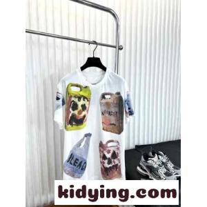 注目される 個性的 プリント ストリート ルーズ ジバンシィ コピー Tシャツ コピー 半袖 カジュアル トップスkid26v0zCCi