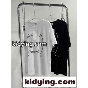 ユニセックス ルーズ 体型カバー プリント カジュアル 定番 セリーヌ コピーブランド tシャツ コピー クルーネック 半袖 トップスkid26rCC4Lb