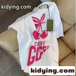ゆったり トップス カジュアル ユニセックス グッチ コピーブランド 半袖Tシャツ コピー クルーネック おしゃれ 春夏 新作 プリントkid2685DOjq