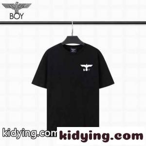 おしゃれ トップス ベーシック 春夏 定番 ボーイロンドン 半袖Tシャツ コピー カジュアル プリント クルーネックkid26zeKbqa