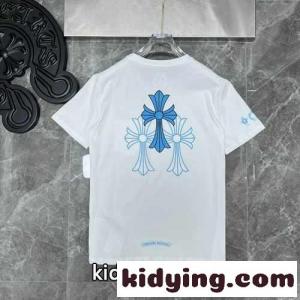 カジュアル 人気 定番 クロムハーツ コピーブランド tシャツ コピー おしゃれ プリント クルーネック 半袖 トップス 快適kid26m8nCGr