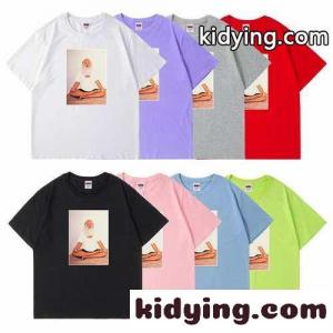 全8色 ゆったり シュプリーム スーパーコピー tシャツ コピー おしゃれ 人気 ロゴ ユニセックス クルーネック 定番 カジュアルkid26KPXziy