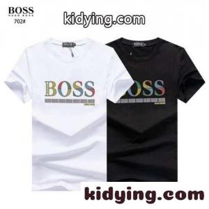 定番 クルーネック 人気 半袖 トップス ヒューゴ・ボス tシャツ コピー 着心地いい 春夏 合わせやすい ホワイト ブラックkid26Wj4fWn