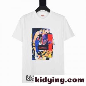 シンプル プリント 個性的 おしゃれ クルーネック 半袖 シュプリーム ブランド コピー tシャツ コピー カジュアル 着心地いい トップスkid26HzuW1r