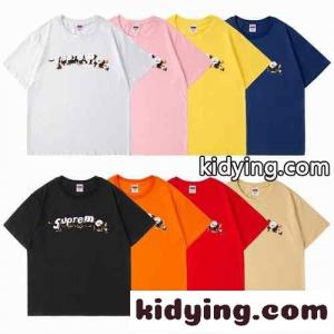 ユニセックス 人気 シンプル 8色あり 着心地いい ゆったり 半袖 シュプリーム コピーブランド tシャツ コピー おしゃれ ロゴ 定番kid26j4PfWz
