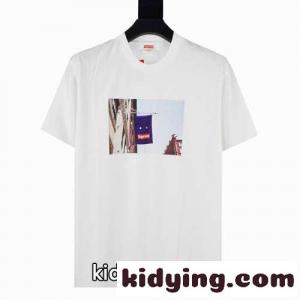 カジュアル プリント 着心地いい トップス シンプル シュプリーム コピーブランド tシャツ コピー 個性的 おしゃれ クルーネック 半袖kid269XTvCu