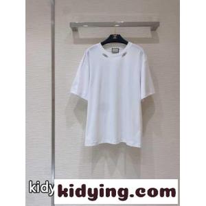 シンプル 無地 人気 ベーシック クルーネック ゆったり グッチ コピー 半袖Tシャツ コピー レディース 春夏 トップスkid261fmeeC
