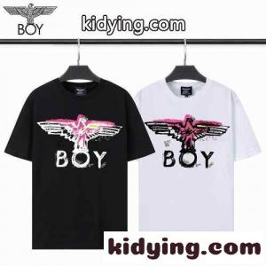 人気 春夏 新作 カジュアル クルーネック ボーイロンドン 半袖Tシャツ コピー 着心地いい 柔らかい トップスkid26uyyC8r