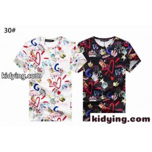 注目される ドルチェ&ガッバーナ コピー Tシャツ コピー クールネック オシャレ 半袖 トップス 総柄 プリント メンズ 春夏kid26Gv0TDm