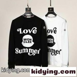 カジュアル 目立つ プリント クルーネック モンクレール コピー 長袖tシャツ コピー 定番 合わせやすい トップスkid26z8HXfu