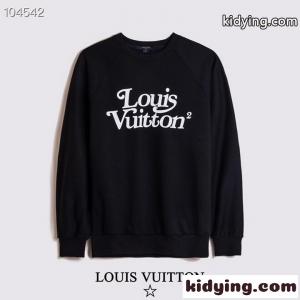 シンプル 定番 人気 クールネック プルオーバー ルイ・ヴィトン Tシャツ コピー 長袖 おしゃれ カジュアルkid26OfKnOv