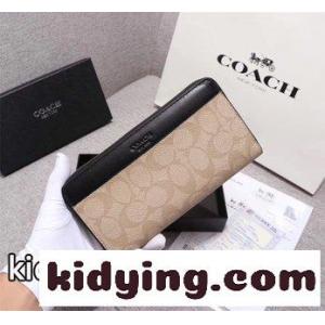 coach スーパーコピーコーチ スーパーコピー チャック財布 コーチ スーパーコピー 財布 お手入れ コピー 男女共通 pvcヘッドコート牛革は輸出商品専用ですkid26nmi41j