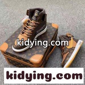 Air Jordan 1×LV限定連名代金 高庆LV連名AJ1ジョーダン1代AJ1ジョー1高庆LV連名トップクオリティ オフホワイト コピーブランド 新作 シューズ コピーkid26899PHn