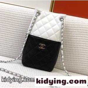chanel ブランド コピーシャネル ブランド コピー21夏の新型レジャーネット紅潮百騎 白黒に羊皮にバケツバッグ シャネル ブランド コピー バッグ マトラッセ 新作 コピーkid26nieGba