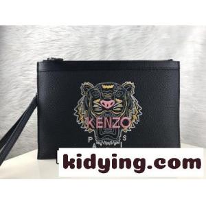 KENZO（ケゾン ）Tiger刺繍のバッグ ケンゾー バッグ 人気 コピー  皮紋がはっきりしていて 皮の光沢が非常によく見えますkid26Gz8bqC