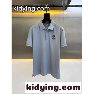 洗練された 上品 ケンゾー Tシャツ コピー メンズ 半袖 コットンピケ ポロシャツ ファッションkid26HL5PHD