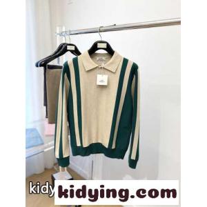 エルメス コピーブランド セーター コピー カジュアル おしゃれ 長袖 ニット ポロシャツkid26L15j0z