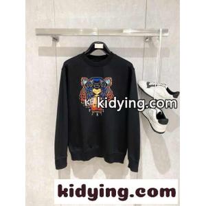 定番 タイガー コットン スウェットシャツ ケンゾー Tシャツ コピー ブラックkid26jOfKrm