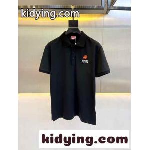メンズ 半袖 コットンピケ ポロシャツ 洗練された 上品 ケンゾー Tシャツ コピー ファッションkid26imCWPr