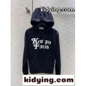 洗練された カジュアル ロゴ入り ウール セーター ケンゾー パーカー コピー ブラックkid269P1Lzq