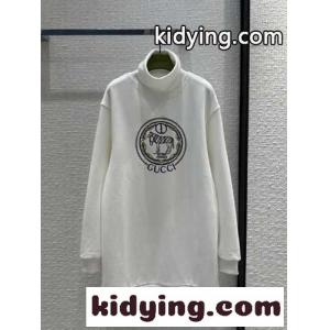 カジュアル 裏起毛 ハイネック ロング スウェットシャツ グッチ スーパーコピー ワンピース 偽物kid26qSbqiq