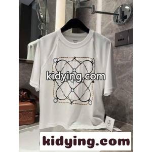 プリント コットン 半袖Tシャツ エルメス コピー Tシャツ コピー ホワイトkid26z4bW5r