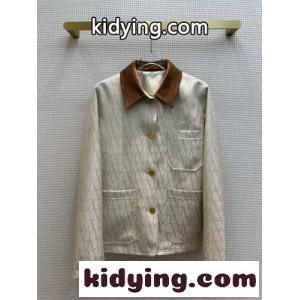 Vロゴジャガード ヴァレンティノ ブランド コピー ジャケット コピー レディースkid26C8fqKj