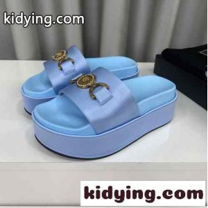 メデューサ プラットフォームサンダル 厚底 ヴェルサーチ スーパーコピーェ サンダル コピー ブルーkid26HjSHjC