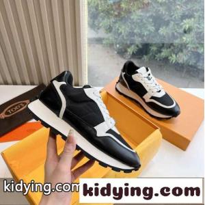 トッズ ケイト レザー＆ファブリック スニーカー スーパーコピー レディースkid26aq49Di