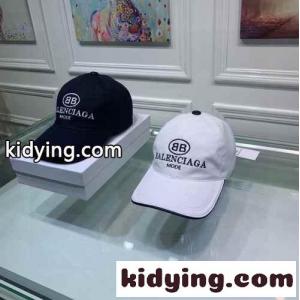 バレンシアガ コピーブランド 帽子 コピー カジュアル シンプル ロゴ 刺繍 コットン キャップ ハットkid26v8ryqm