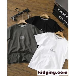 STONE ISLAND ストーンアイランド コピー 話題独走 ブラック ベーシックカラー 軽量コットン 快適 Tシャツkidying26nqKzKz