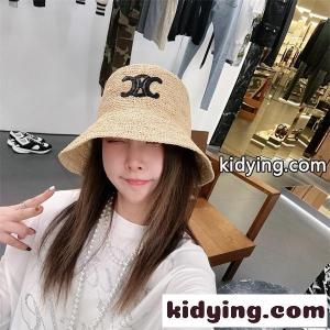 celine コピーブランド セリーヌ コピーブランド コピー 人気話題 ベージュ ロゴ刺繍ス お洒落 レディース バケットハットkidying26yyCGXf