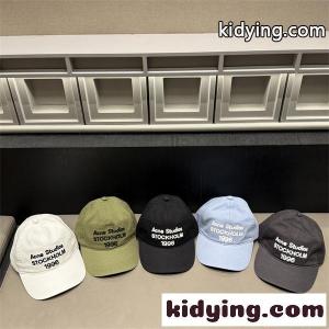 ACNE STUDIOS アクネ ストゥディオズ コピー 刺繍ロゴ キャップ コットン素材 シンプル 多色展開 ストリートkidying26D4buCy