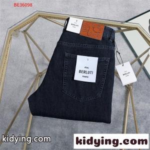 入手困難 Berluti コピー デニムパンツ インディゴブルー スリムフィット シンプル ベルルッティkidying26rG9via