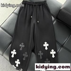 ブラック 2026新作 イージーパンツ 落ち感 無骨 ストリート CHROME hearts コピー クロムハーツ コピー コピーkidying265z0Dym