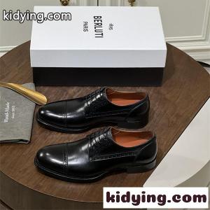 高級 本革 レースアップ ドレスシューズ Berluti ブラック 内羽根 ビジネス ベルルッティ コピーkidying26y4HP9v
