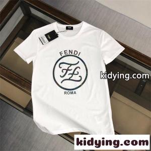 上品 ホワイト fendi コピーブランド 半袖 Tシャツ クラシック フェンディ コピーブランド コピー ラグジュアリー 高見えkidying26zWfGnu