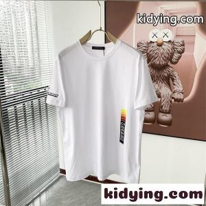 シンプル ホワイト 半袖 Tシャツ CHROME hearts コピーブランド ミニマル 韓国風 カジュアル クロムハーツ コピーブランド コピーkidying26GD81jm
