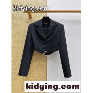 クロップド スペンサージャケット クロエ ジャケット コピー ブラックkid26bOLLzm