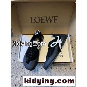 新作&お洒落 カジュアル loewe コピー ロエベ コピー グリップ スニーカー コピー ブラックkid26iSjSba
