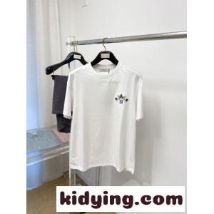 クルーネック 半袖Tシャツ ジバンシィ ブランド コピー Tシャツ 偽物 ホワイトkid26jOLD4j