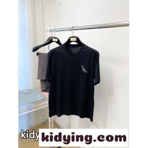 カジュアル 洗練された ロゴ刺繍 半袖Tシャツ ジバンシィ コピー Tシャツ 偽物 ブラックkid261PX1Dq