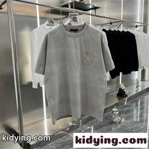 半袖Tシャツ 刺繍 カジュアル CHROME hearts コピー 高見え 快適 トップス 2026新作 クロムハーツ コピー コピーkidying264HPzGD