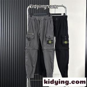 STONE ISLAND カーゴパンツ 切替 テーパードシルエット 実用ポケット 都会系 ストーンアイランド コピーkidying26CeWLHz