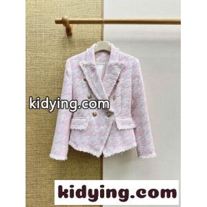 千鳥格子 ツイードジャケット バルマン コピー ジャケット コピー ダブルブレストkid26jOLz0b